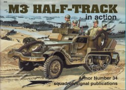 M3 Half-track in action